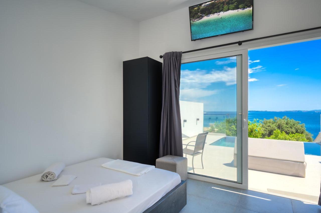 Akrogiali Apartments Barbáti Kültér fotó